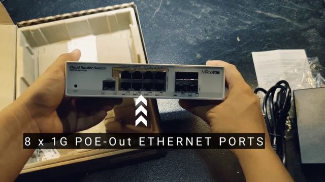 What's inside the box: Mikrotik CRS112-8P-4S-IN смотреть онлайн