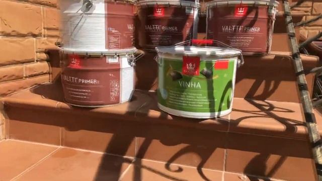 Краска для фасада Tikkurila VINHA смотреть онлайн