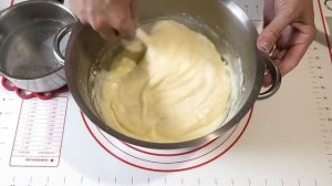 Бисквит на горячем молоке