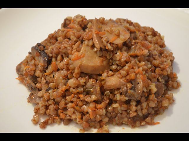 Гречневая каша с грибами / Как приготовить вкусную гречку. смотреть онлайн