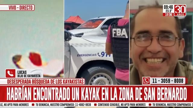 Kayakistas Desaparecidos: Familiares Creen Haber Encontrado La Embarcación