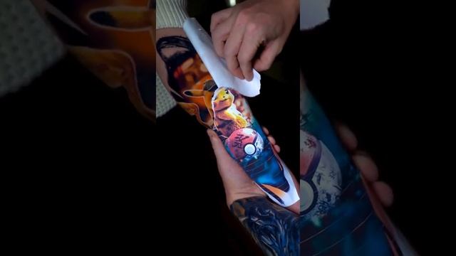 Pikachu Tattoo | Pokemon Tattoo | Best Pikachu Tattoo (Done By Artist: James_ArtInk) #shorts смотреть онлайн