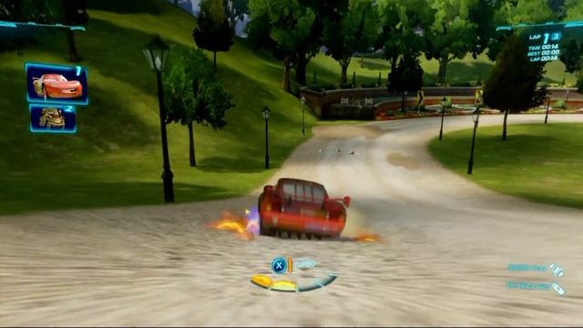 Cars 2: The Video Game | 1 Race | Lightning McQueen! смотреть онлайн