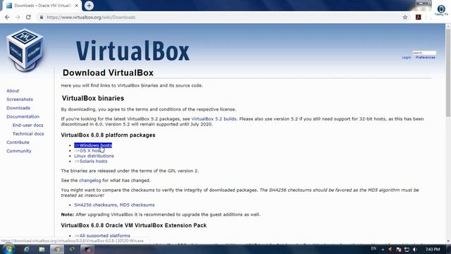 How to Install VirtualBox in your PC?? Explained in Hindi!! смотреть онлайн