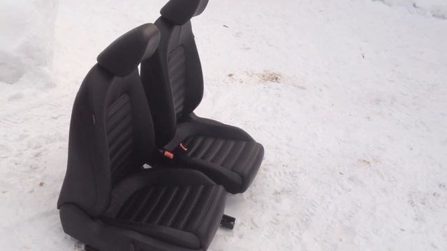 Передние сидения Passat CC смотреть онлайн