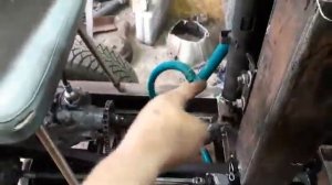 первый запуск гидромотора, слишком мало оборотов.