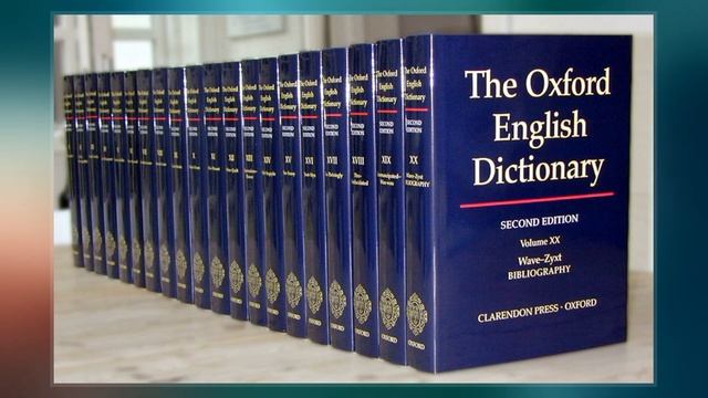 Oxford English Dictionary