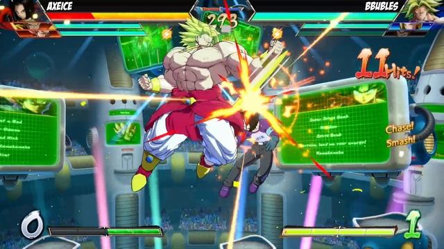 Axeice(Android 17/Super Baby/Goku Black) Fights BBubles(Broly/Android 17/Base Goku)[DBFZ PS5 EN] смотреть онлайн