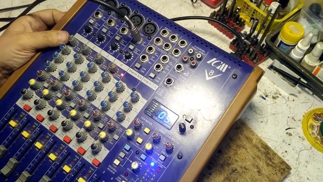 ICM8 Mixer профилактика фейдеров
