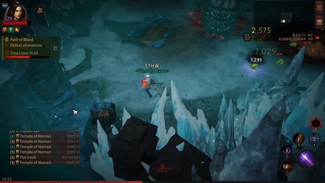 Diablo Immortal Wizard Path Of Blood 90 | How to Kill path of blood 90 Stage смотреть онлайн
