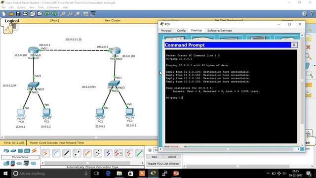 STATIC ROUTING in TAMIL || Detailed Explanation & Implementation || CCNA Tamil смотреть онлайн