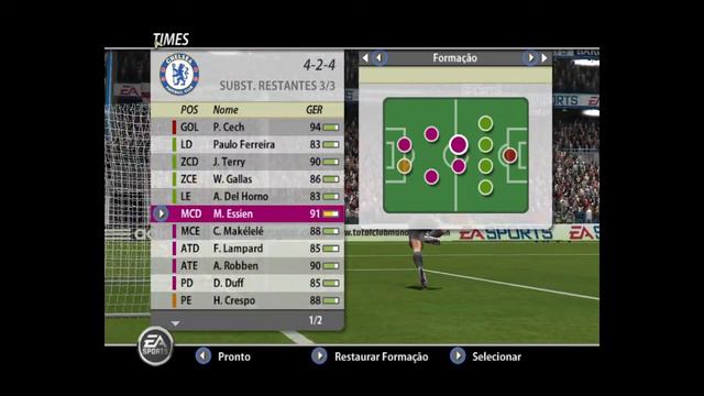 FIFA 06 - Chelsea X Liverpool