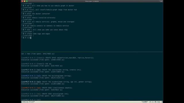 Build NebulaGraph From Docker смотреть онлайн