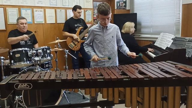 Козловский Игнат, 11 лет (маримба, Беларусь), "Lullaby Of Birdland" George Shearing. смотреть онлайн