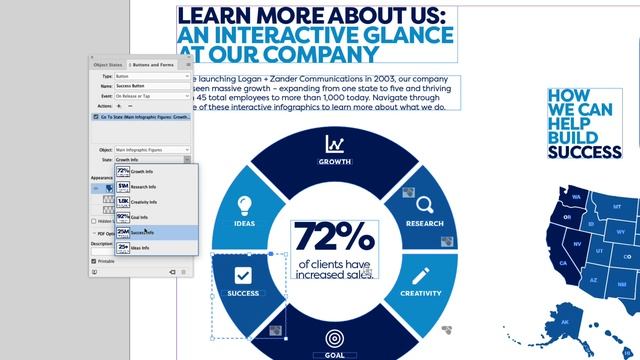 Learn how to create interactive infographics with Adobe Illustrator + InDesign смотреть онлайн