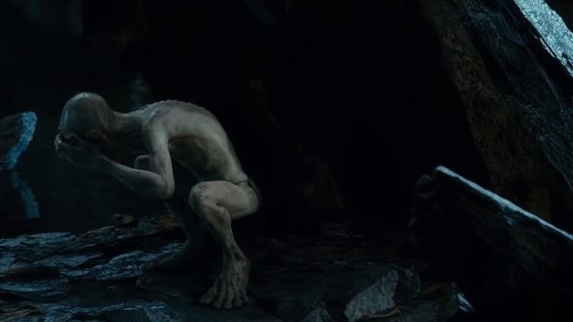 Бильбо спрашивает у Голлума что у него в кармане. HD смотреть онлайн