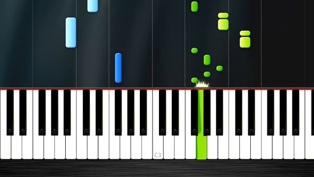 Spooky Scary Skeletons - EASY Piano Tutorial by PlutaX смотреть онлайн