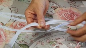 Обработка входа в пододеяльник  потайной молнией, часть 1