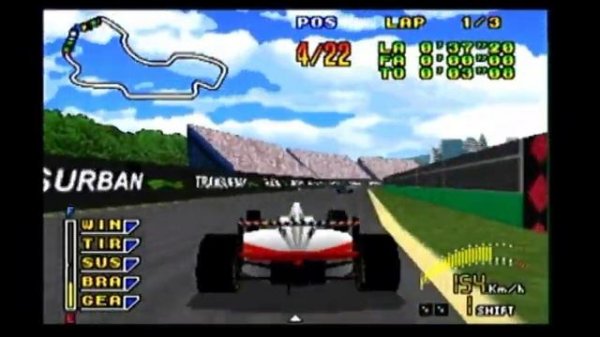 F1 Pole Position 64 - N64 Gameplay with Commentary