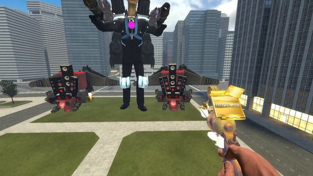 NEW UPGRADED SPEAKER MAN TITAN In Garry's mod! #skibiditoilet смотреть онлайн