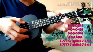 Самые простые мелодии на одной струне для новичков укулеле