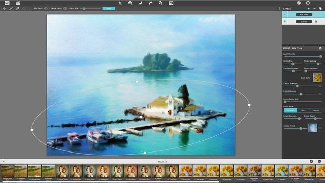 Artista Impresso Detail Ellipse