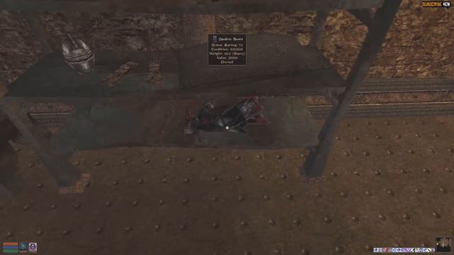 How To Get: Daedric Boots - Walkthrough (TES III Morrowind)