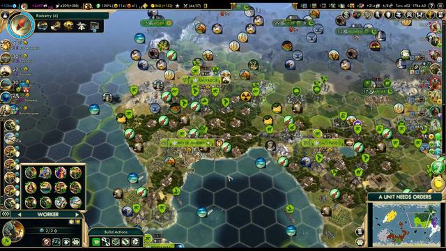 Let's Play Civilization 5 Vox Populi - Brazil p.22 (deity, epic) смотреть онлайн