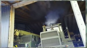 Запуск Дизеля в мороз   -40 Двигатель в разнос