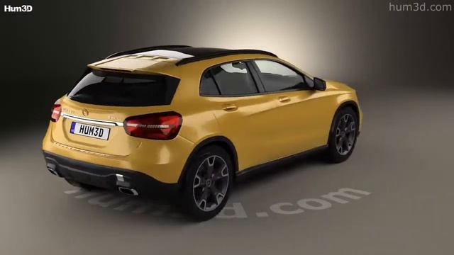 Mercedes-Benz GLA-Сlass (X156) 2017 3D model by Hum3D.com смотреть онлайн