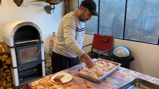 Kebab De Silure - кебаб из рыбы - Ձկան քյաբաբ