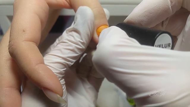 Маникюр на клиенте. Velur. смотреть онлайн