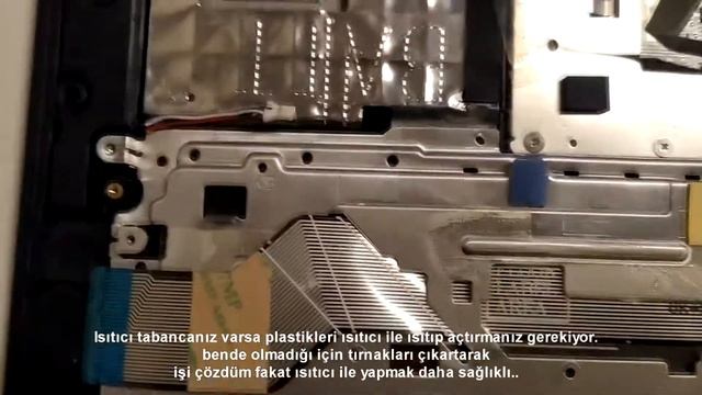 Dell Vostro P75G Klavye Degistirme | Dell Vostro Keyboard Replacement