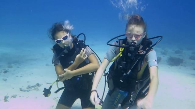 Детский дайвинг в Хургаде/ Kids diving Hurghada смотреть онлайн