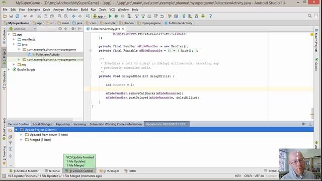 Android Game Development - Week 3 – Using SVN – Day-to-day смотреть онлайн