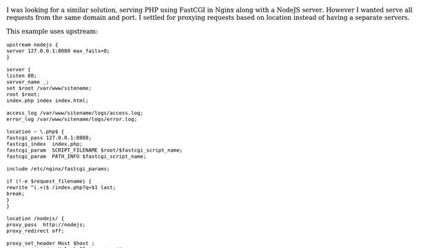 Using single nginx server to serve/proxy PHP, Python and NodeJS (2 Solutions!!) смотреть онлайн