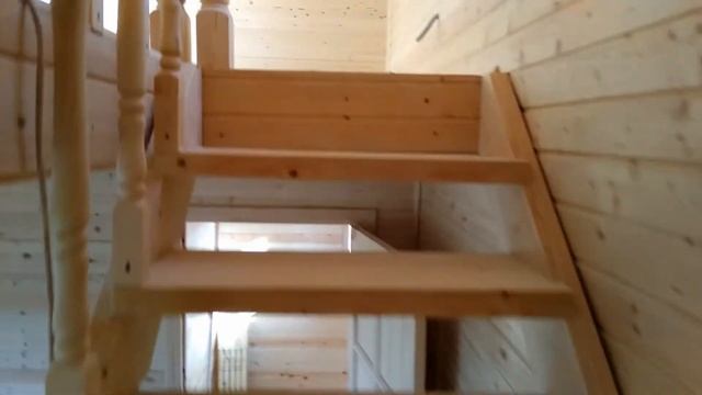 Видеоэкскурсия, каркасный дачный дом "Калинка", 6х6, СК "Белый дом" смотреть онлайн