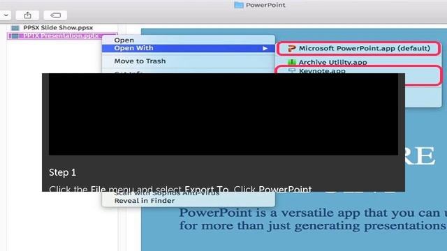 How To Open PPTX On A Mac