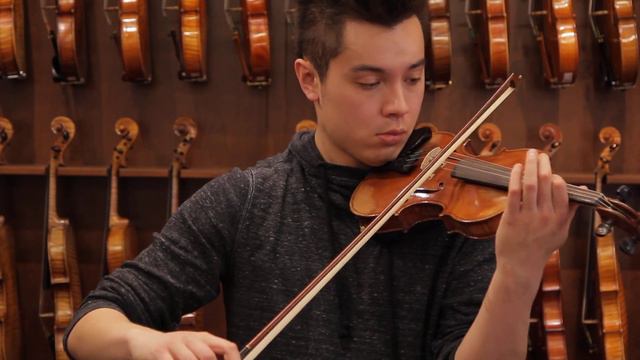 Eric Caldwell, Washington D.C. 2016 3/4 violin demonstration смотреть онлайн