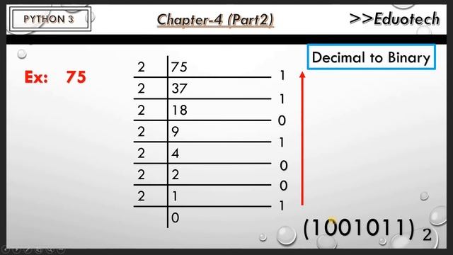 Python Tutorial |Number system in Computer | Eduotech | #15 смотреть онлайн