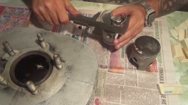 Поршень СОВА на СМБ Сравнение Поршней. переносить ли стопрные штифты? смотреть онлайн