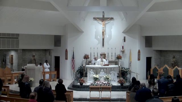 LIVE Monday, Nov. 13, 2023, 6:30 AM - Mass for the Memorial of Saint Frances Xavier Cabrini, Virgin смотреть онлайн