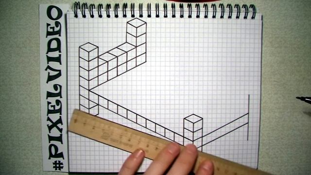 How to draw a 3d bed Trick art / Graph Paper #pixelvideo смотреть онлайн