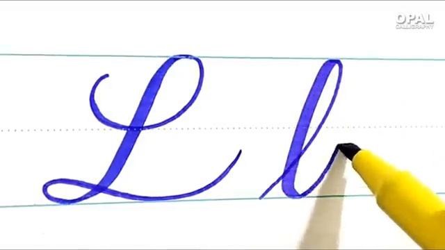 All English Alphabet letters (capitals & small) in English Calligraphy with cut marker 605 смотреть онлайн