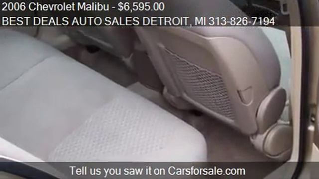2006 Chevrolet Malibu LT 4dr Sedan for sale in Detroit, MI 4 смотреть онлайн