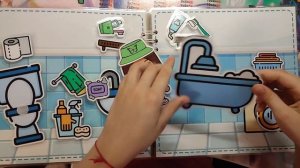 Распаковка книги Тока Бока на липучках