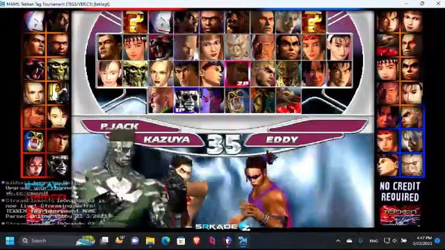 TEKKEN Tag Tournament MAME Parsec Online Lobby 23/3/2023 смотреть онлайн