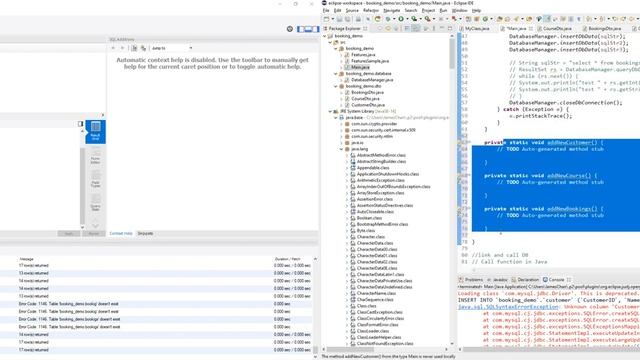Java SQL Main.java Features.java смотреть онлайн