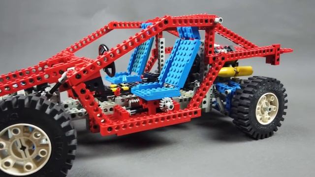 Lego 8865 Test Car Lego Technic Review 1988 Vintage Technic смотреть онлайн