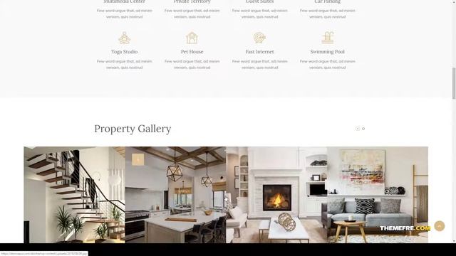 Abolire - Single Property WordPress Theme single property clean Easy Create Website смотреть онлайн